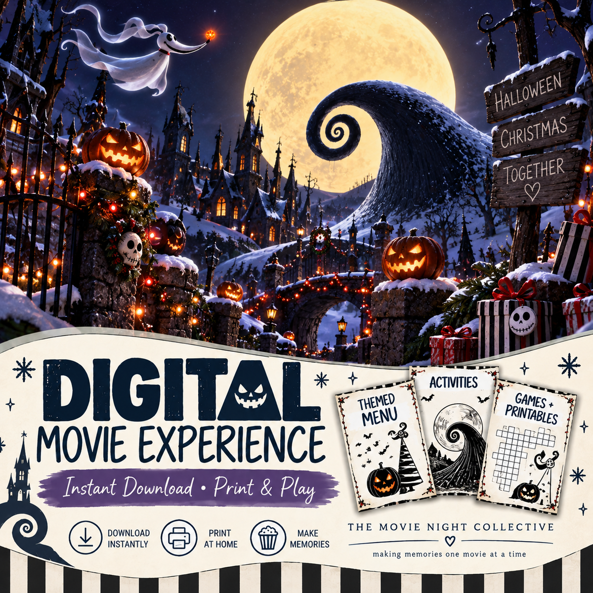 The Nightmare Before Christmas Digital Movie Experience